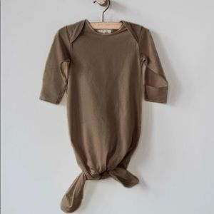 The Simple Folk Knotted Sleeper Gown